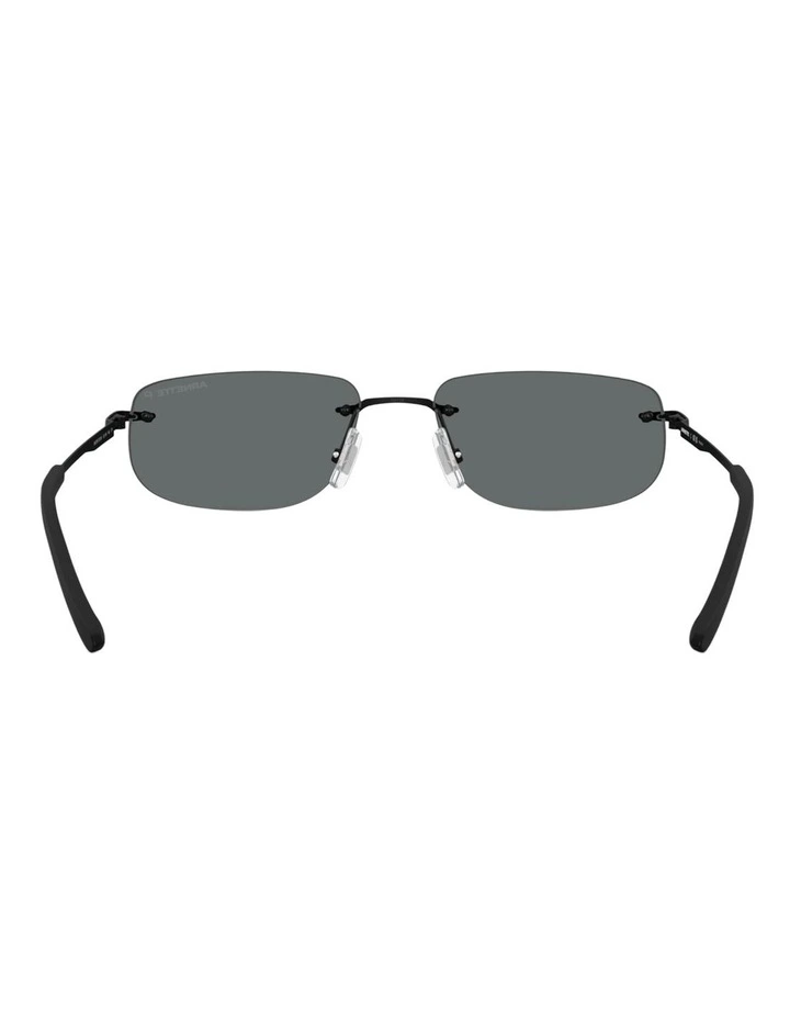 Arnette Metal Polarised Sunglasses in Black image 3