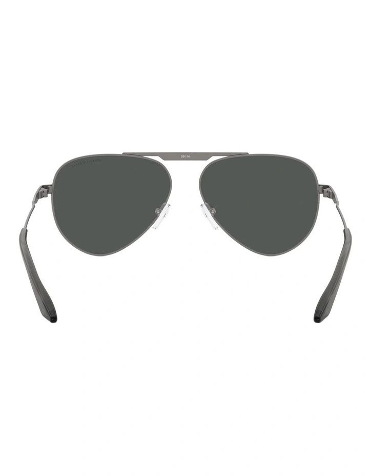 Armani Exchange  Metal Sunglasses in Grey image 2