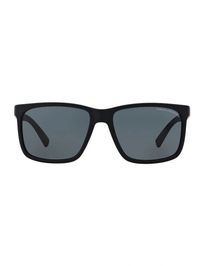 Armani Exchange Injected Sunglasses in Blue image 1