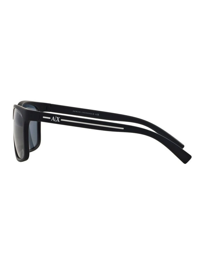 Armani Exchange Injected Sunglasses in Blue image 2