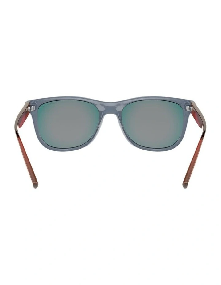 Armani Exchange Injected Sunglasses in Blue image 3
