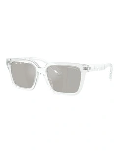 Armani Exchange  Injected Sunglasses in Transparent