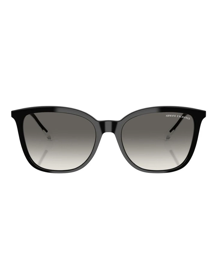 Armani Exchange Acetate Sunglasses in Black image 1