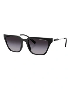 Armani Exchange  Injected Sunglasses in Black