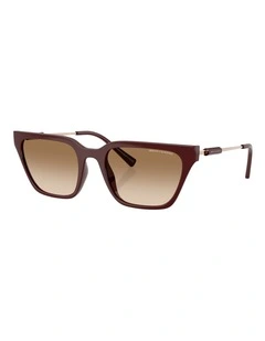 Armani Exchange  Injected Sunglasses in Red
