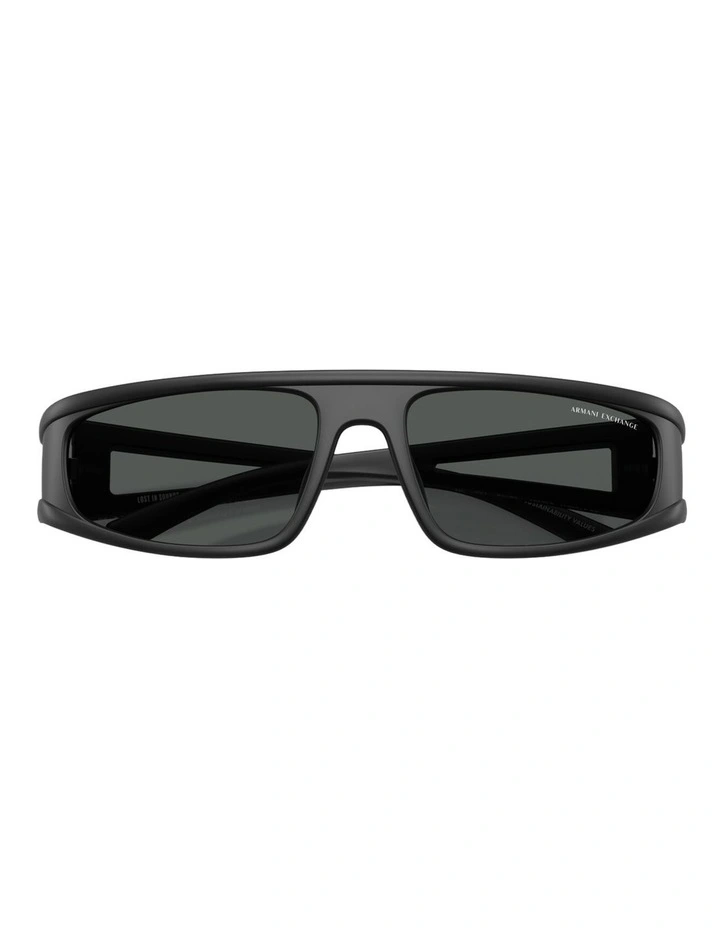 Armani Exchange Injected Sunglasses in Grey image 4