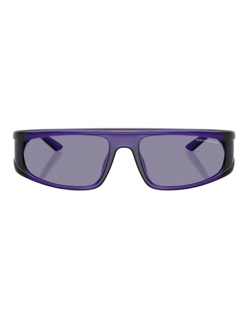 Shiny Transparent Violet colour