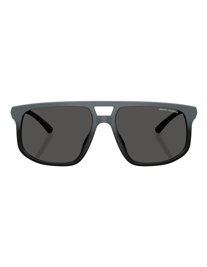 Armani Exchange Injected Sunglasses in Grey image 1