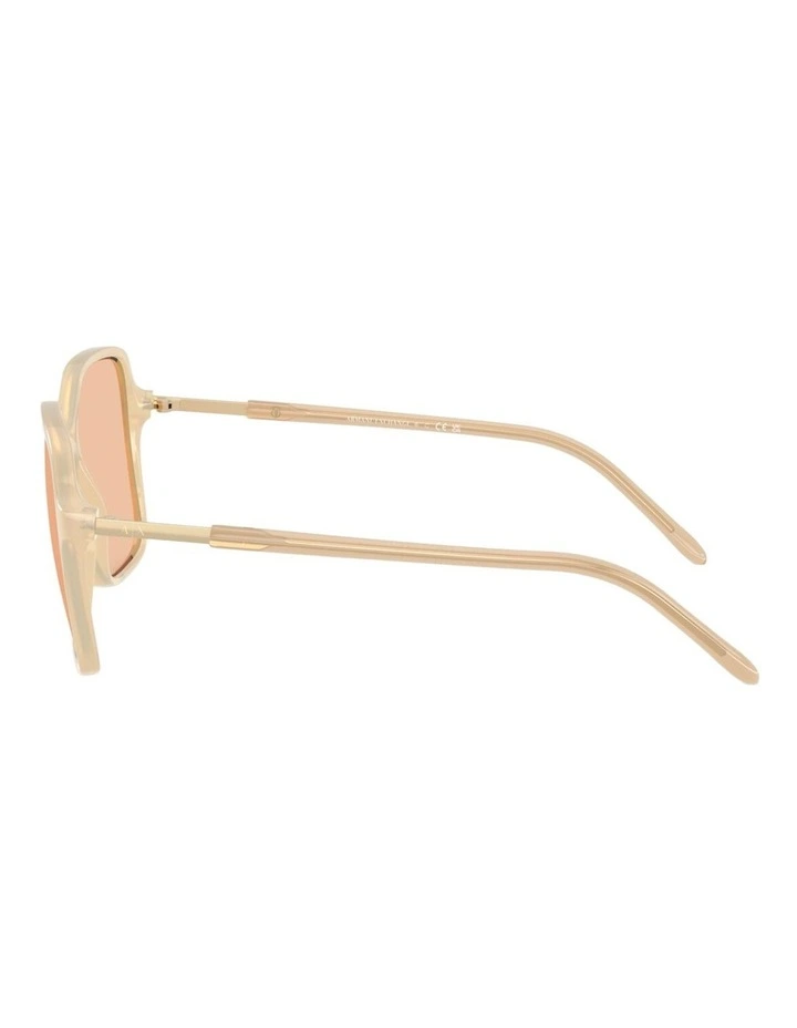 Armani Exchange Acetate Sunglasses in Brown image 3