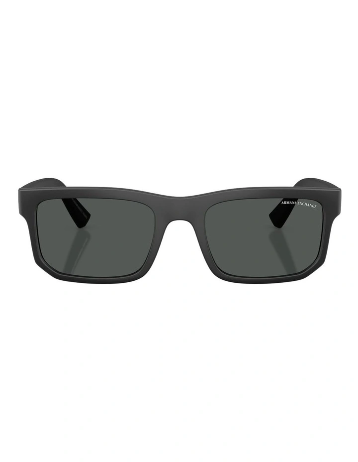 Armani Exchange  Acetate Sunglasses in Black image 1