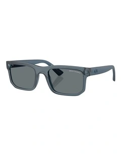 Armani Exchange  Acetate Sunglasses in Blue