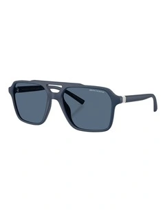Armani Exchange  Injected Sunglasses in Blue