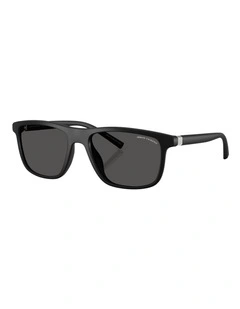 Armani Exchange  Injected Sunglasses in Black