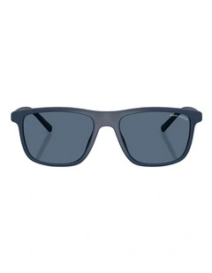 Armani Exchange  Injected Sunglasses in Blue
