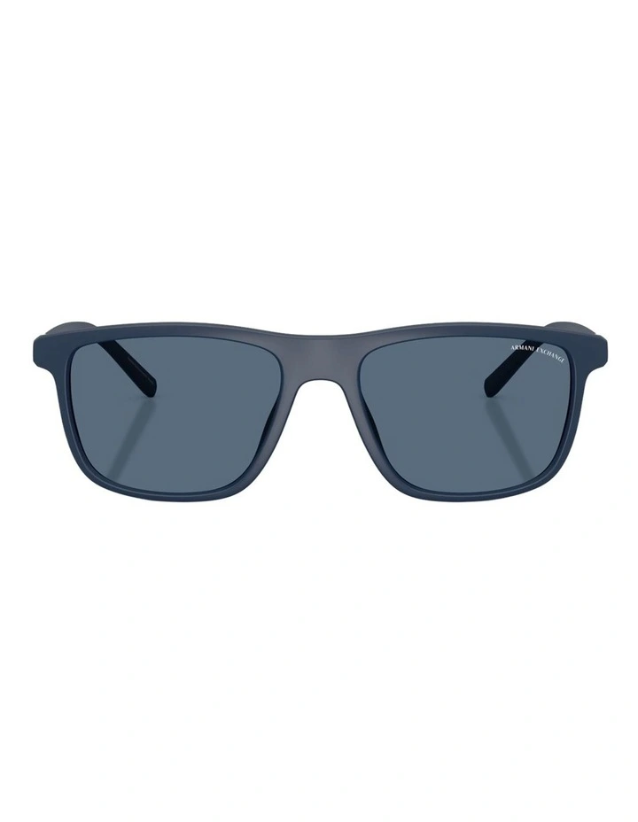Armani Exchange Injected Sunglasses in Blue image 1