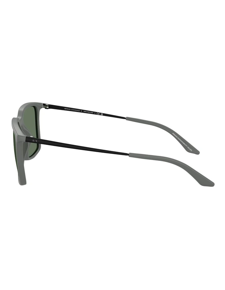 Armani Exchange  Injected Sunglasses in Grey image 3