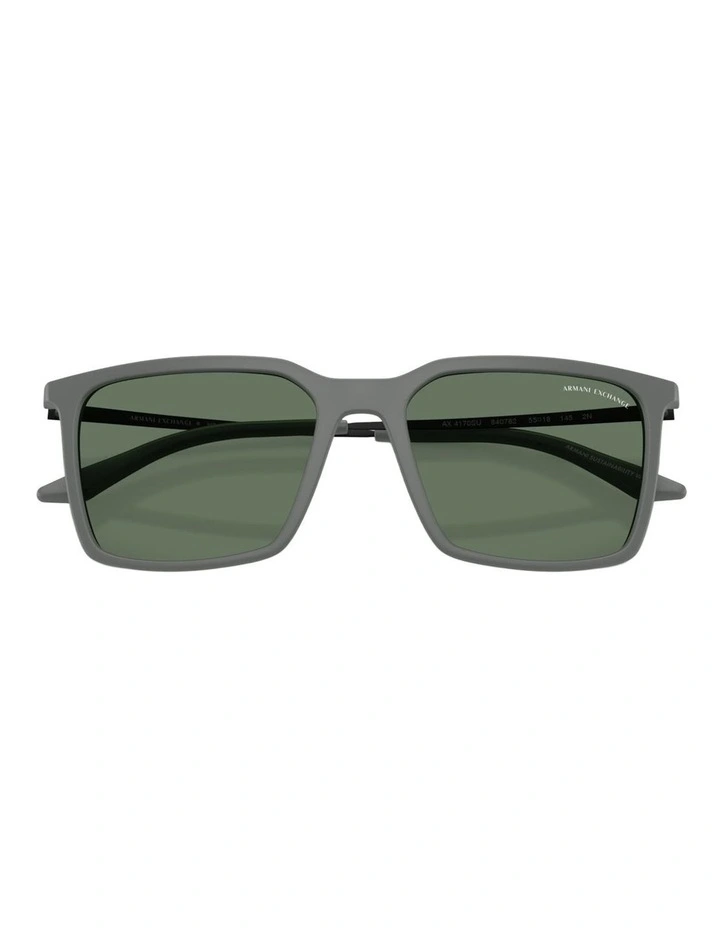 Armani Exchange  Injected Sunglasses in Grey image 4