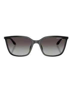 Armani Exchange  Injected Sunglasses in Black