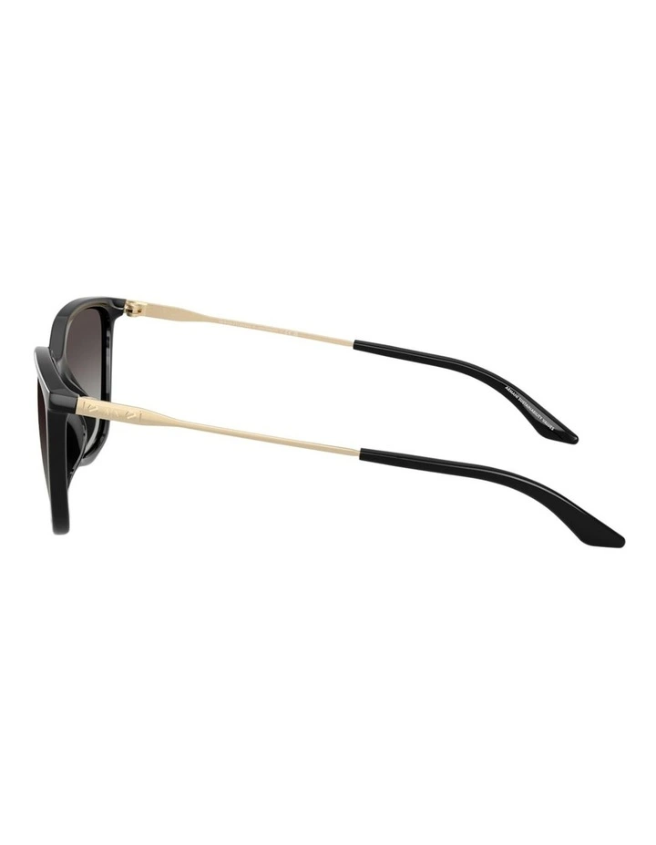Armani Exchange  Injected Sunglasses in Black image 2