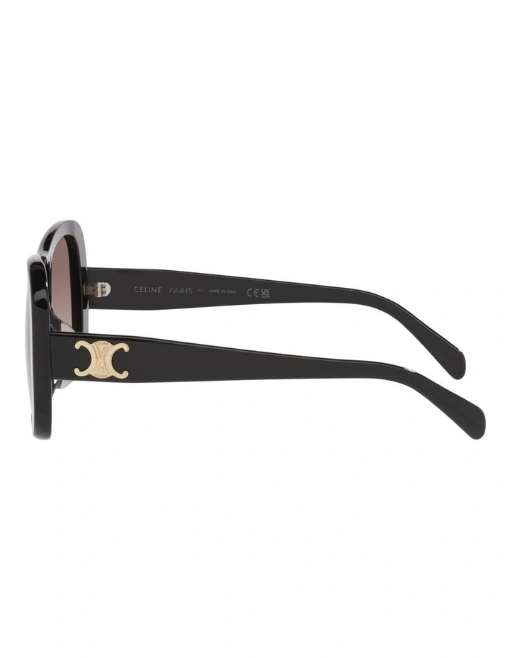 Celine Triomphe CL40331U Acetate Sunglasses in Black image 3