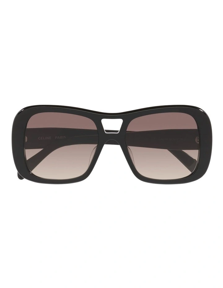 Celine Triomphe CL40331U Acetate Sunglasses in Black image 4