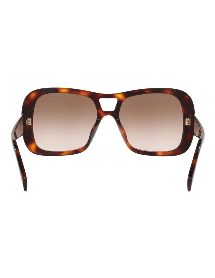 Celine Triomphe CL40331U Acetate Sunglasses in Tortoise image 2