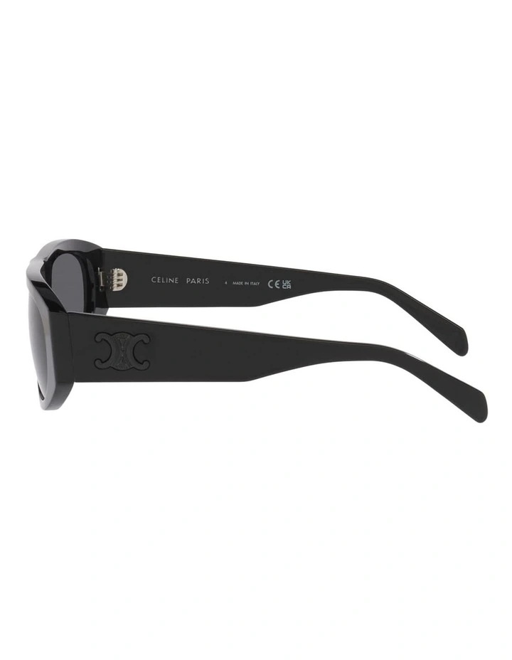 Celine Triomphe CL40334U Acetate Sunglasses in Black image 2