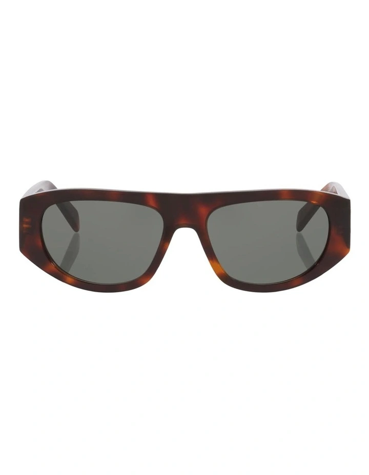 Celine Triomphe CL40334U Acetate Sunglasses in Tortoise image 1