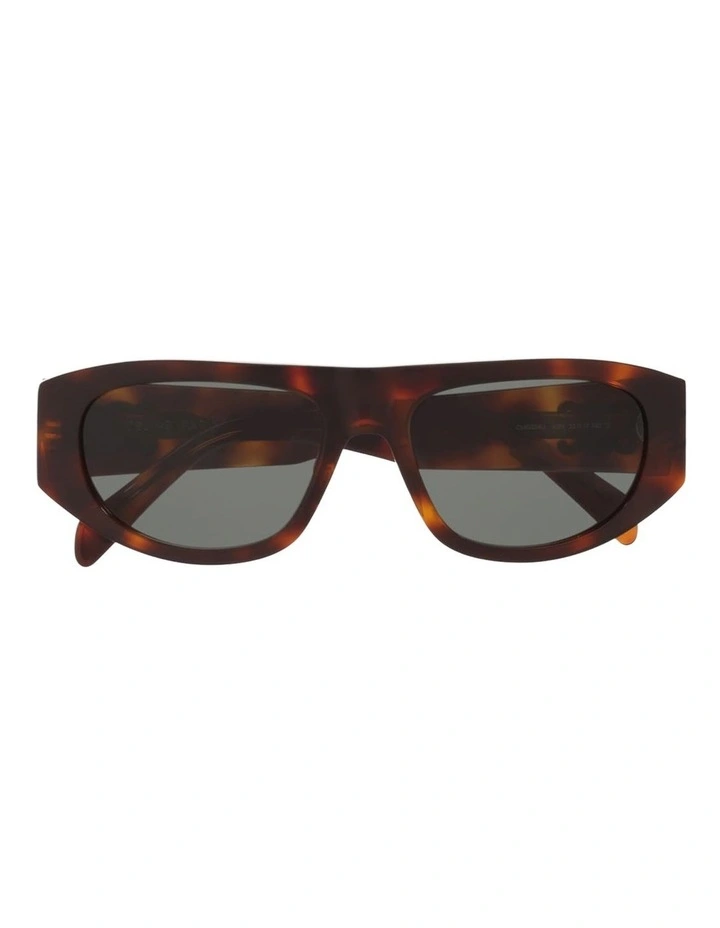 Celine Triomphe CL40334U Acetate Sunglasses in Tortoise image 3