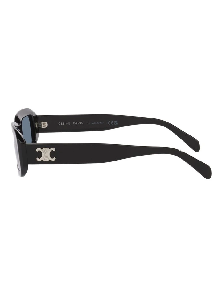 Celine Triomphe CL40335I Acetate Sunglasses in Black image 3