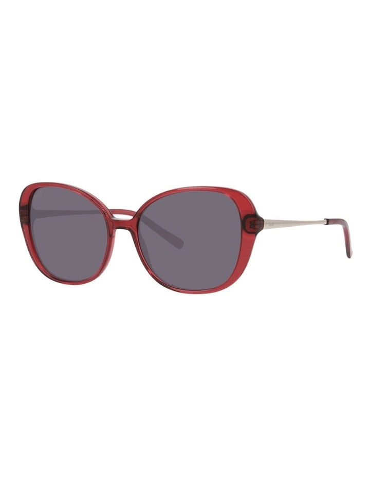 DbyD Acetate Polarised Sunglasses in Red image 1