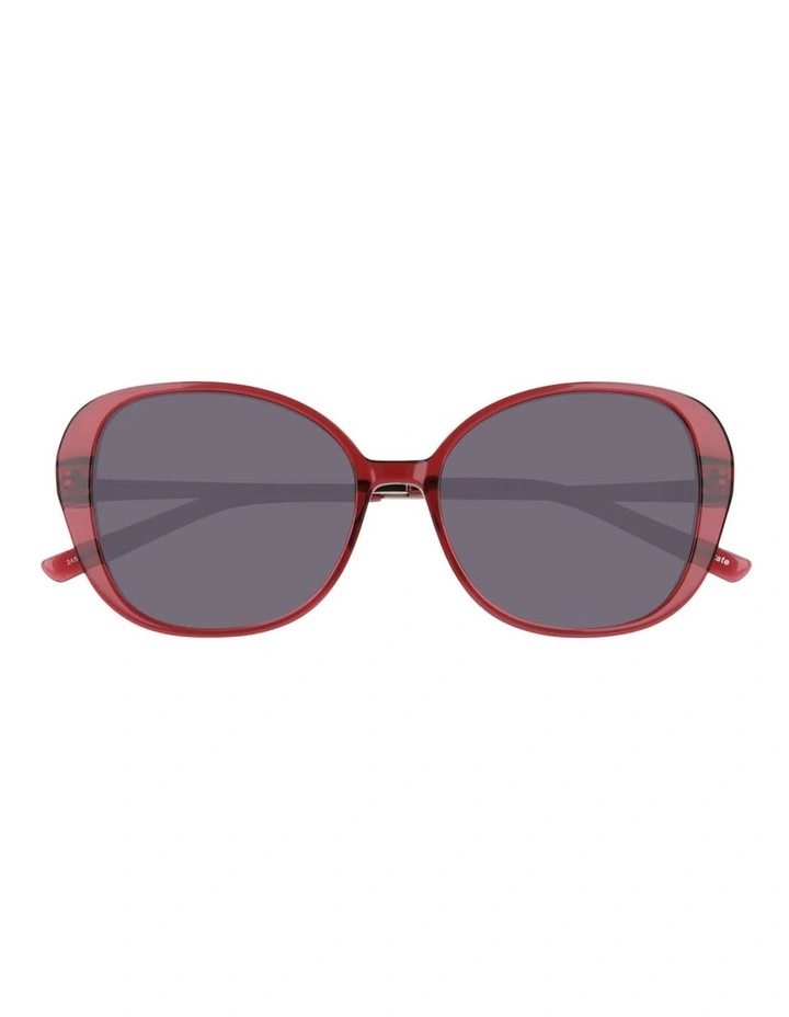 DbyD Acetate Polarised Sunglasses in Red image 3