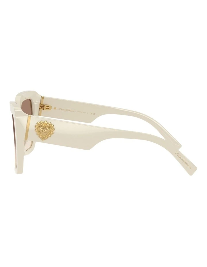 Dolce&Gabbana Acetate Sunglasses in Brown image 2