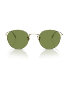 Oliver Peoples Coleridge Sun Metal Sunglasses in Gold