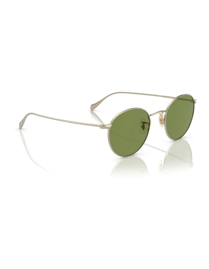 Oliver Peoples Coleridge Sun Metal Sunglasses in Gold image 2