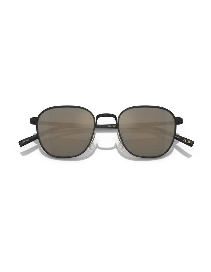 Oliver Peoples Rynn Titanium Sunglasses in Black image 3