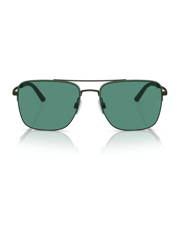 Oliver Peoples R-2 Metal Sunglasses in Grey image 1