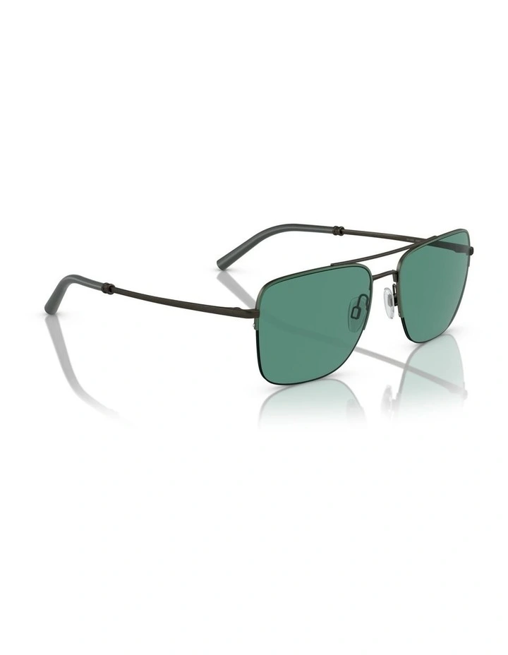 Oliver Peoples R-2 Metal Sunglasses in Grey image 5