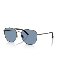 Oliver Peoples R-10 Metal Sunglasses in Grey