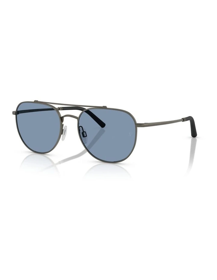 Oliver Peoples R-10 Metal Sunglasses in Grey image 1