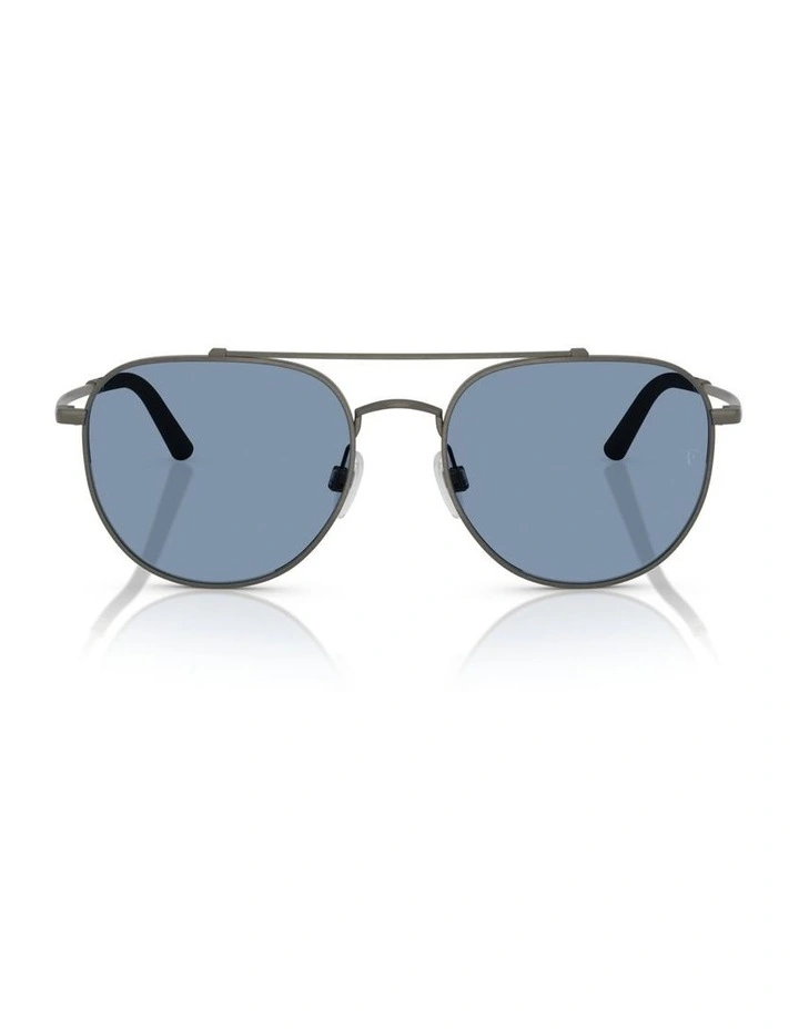 Oliver Peoples R-10 Metal Sunglasses in Grey image 2