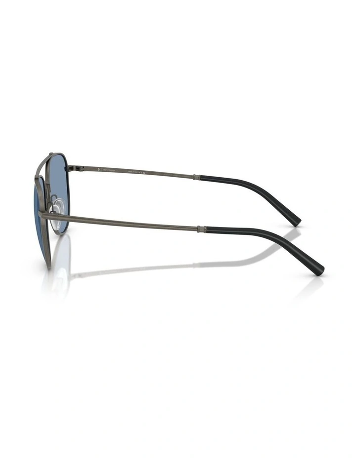 Oliver Peoples R-10 Metal Sunglasses in Grey image 3