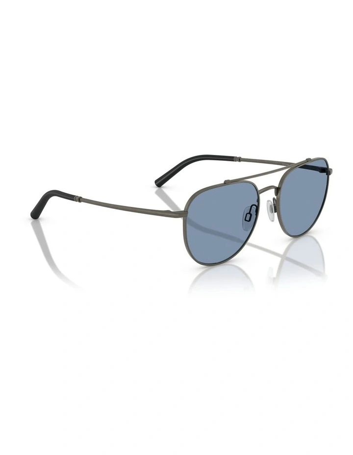 Oliver Peoples R-10 Metal Sunglasses in Grey image 5