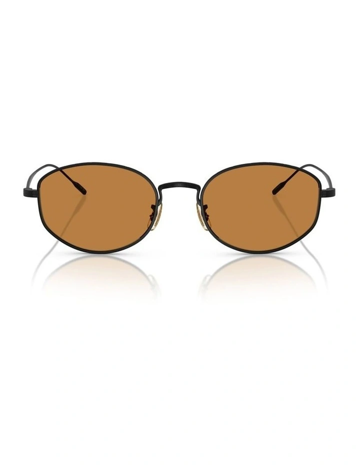Oliver Peoples Estra Titanium Sunglasses in Black image 1