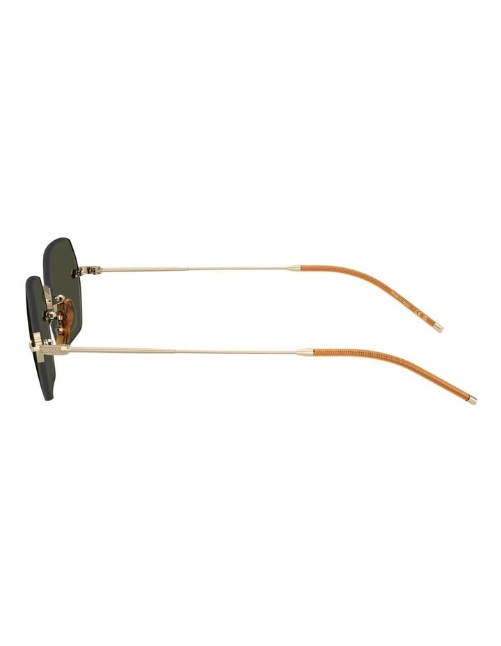 Oliver Peoples TK-13 Titanium Sunglasses in Gold image 3