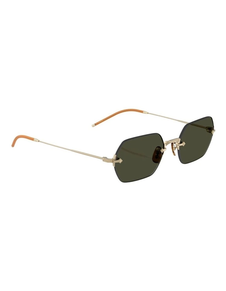Oliver Peoples TK-13 Titanium Sunglasses in Gold image 5