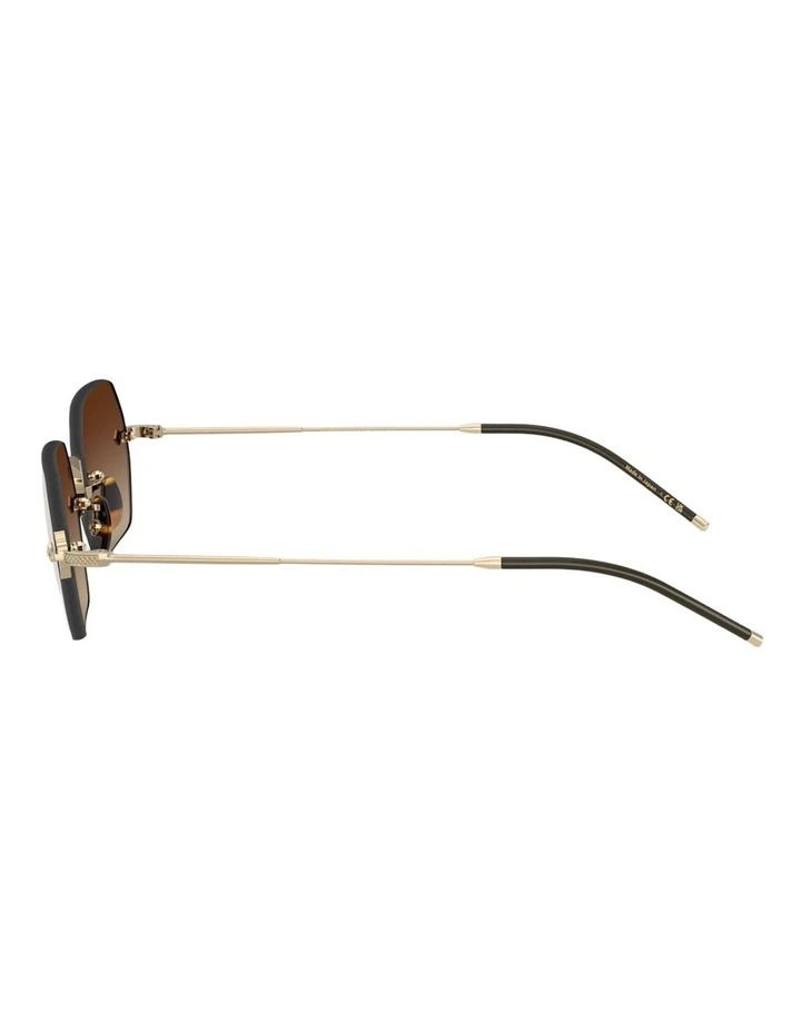 Oliver Peoples TK-13 Titanium Sunglasses in Gold image 3