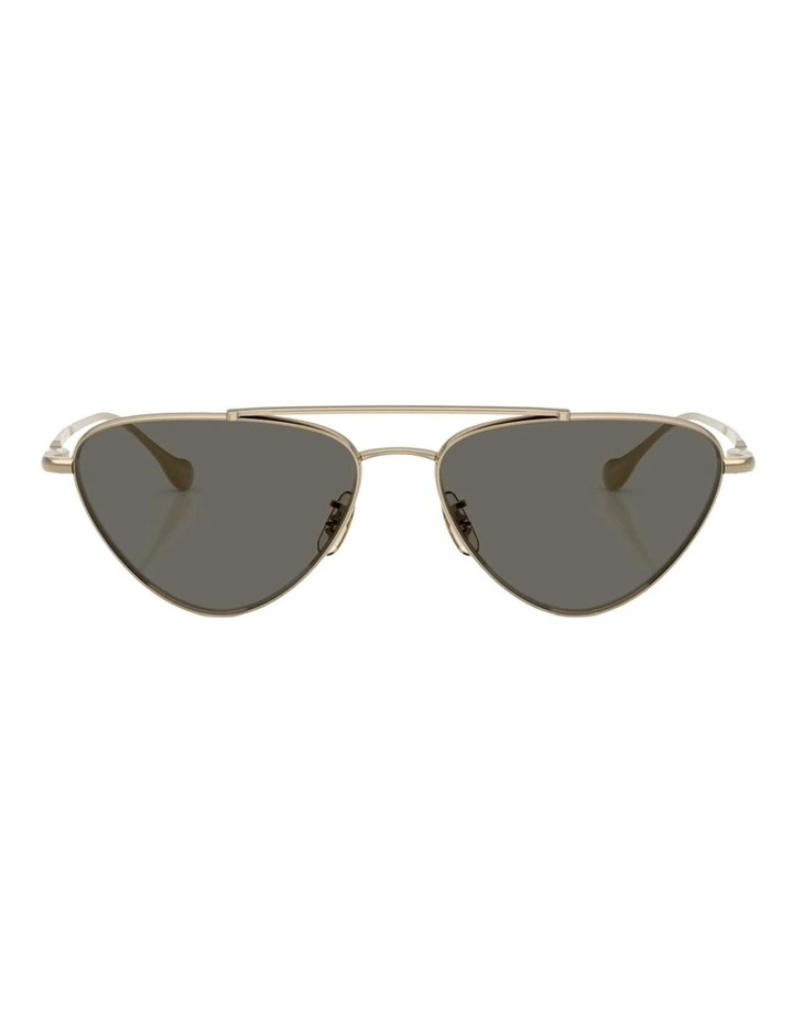 Oliver Peoples Edition 1 Titanium Sunglasses in Gold image 1