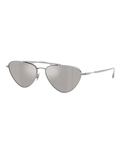 Oliver Peoples Edition 1 Titanium Sunglasses in Silver