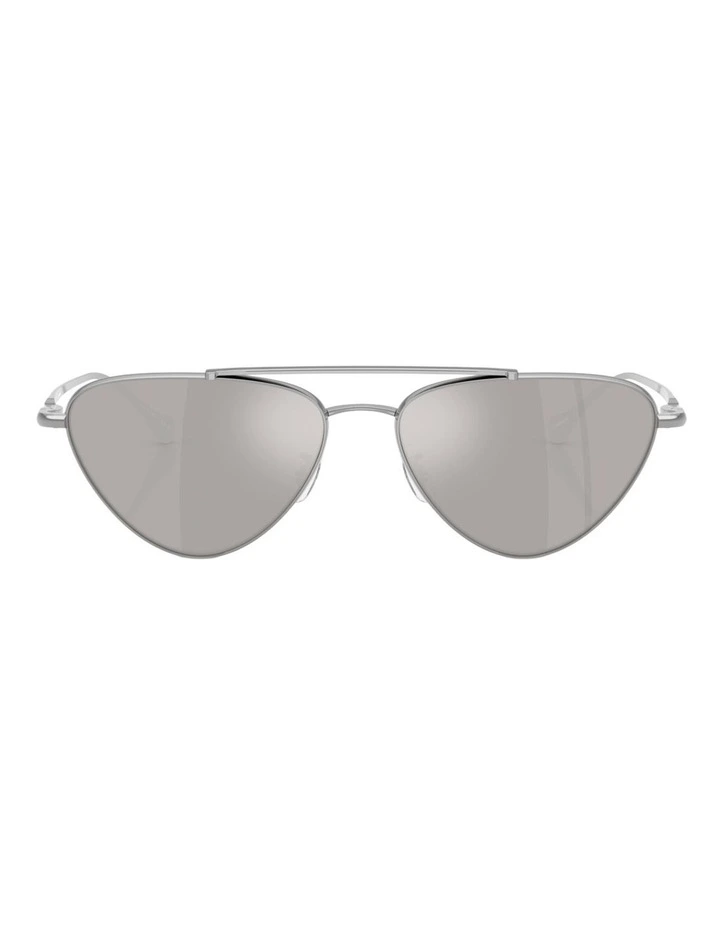 Oliver Peoples Edition 1 Titanium Sunglasses in Silver image 2